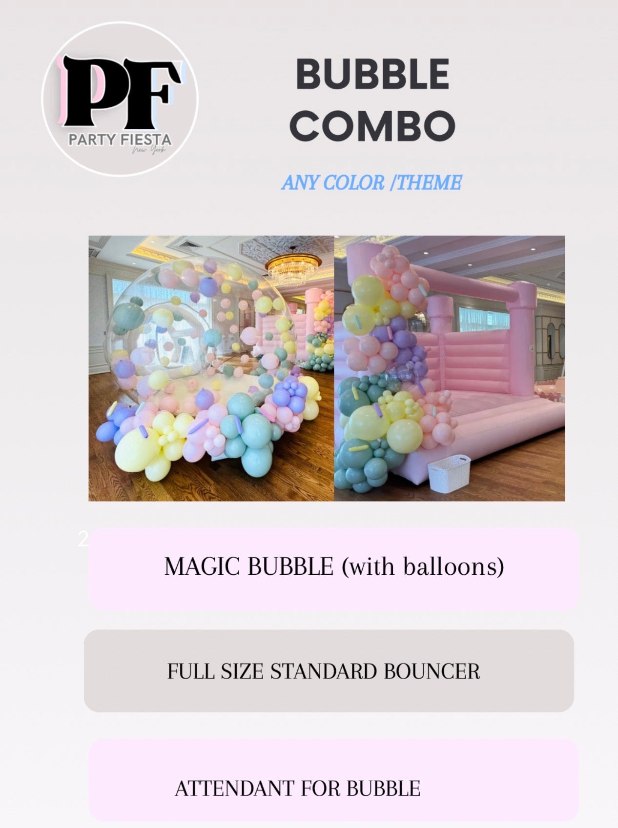 COMBO: BUBBLE & BOUNCER