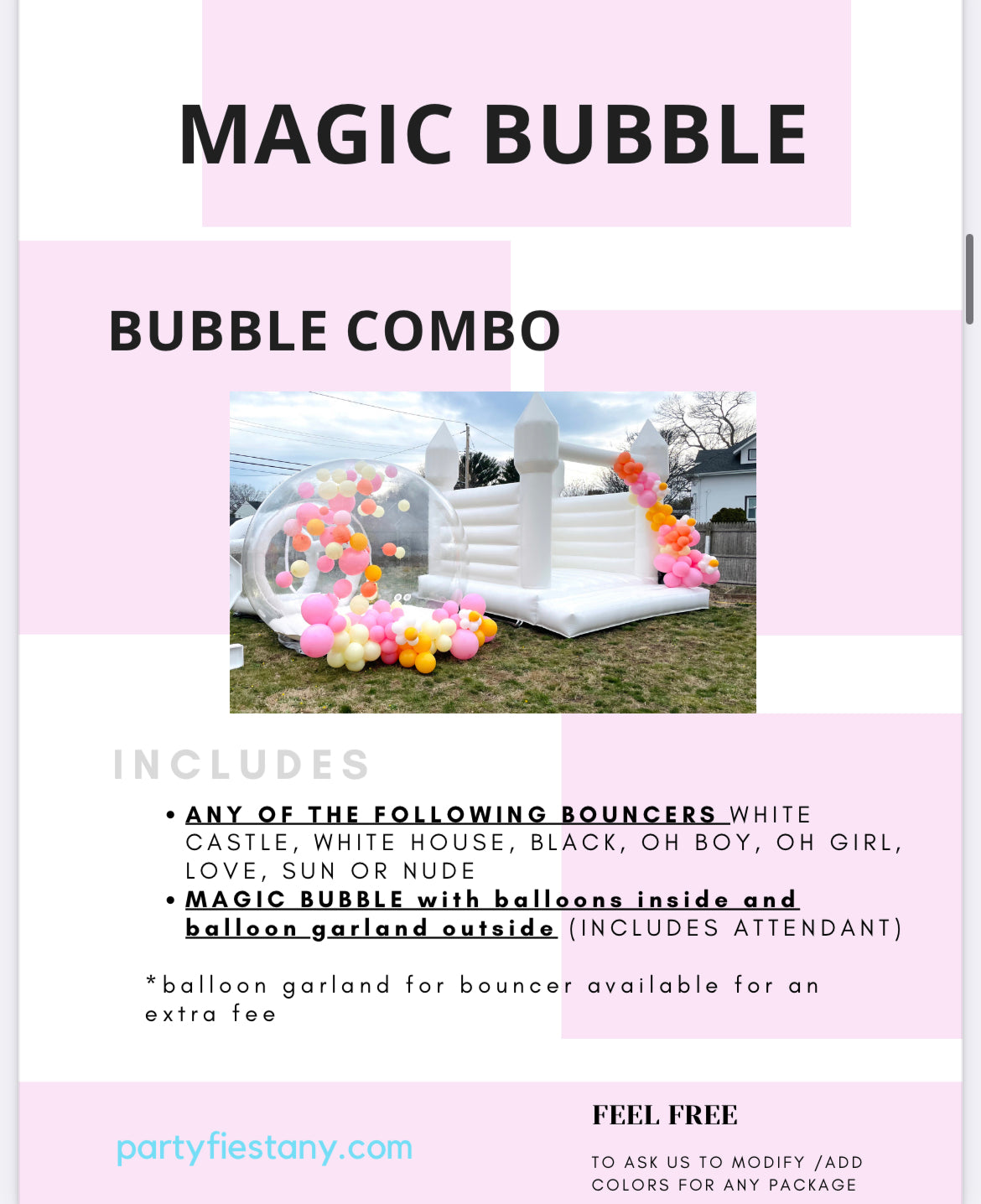 BUBBLE COMBO