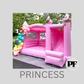BOUNCE HOUSES WITH ATTACHED SLIDE