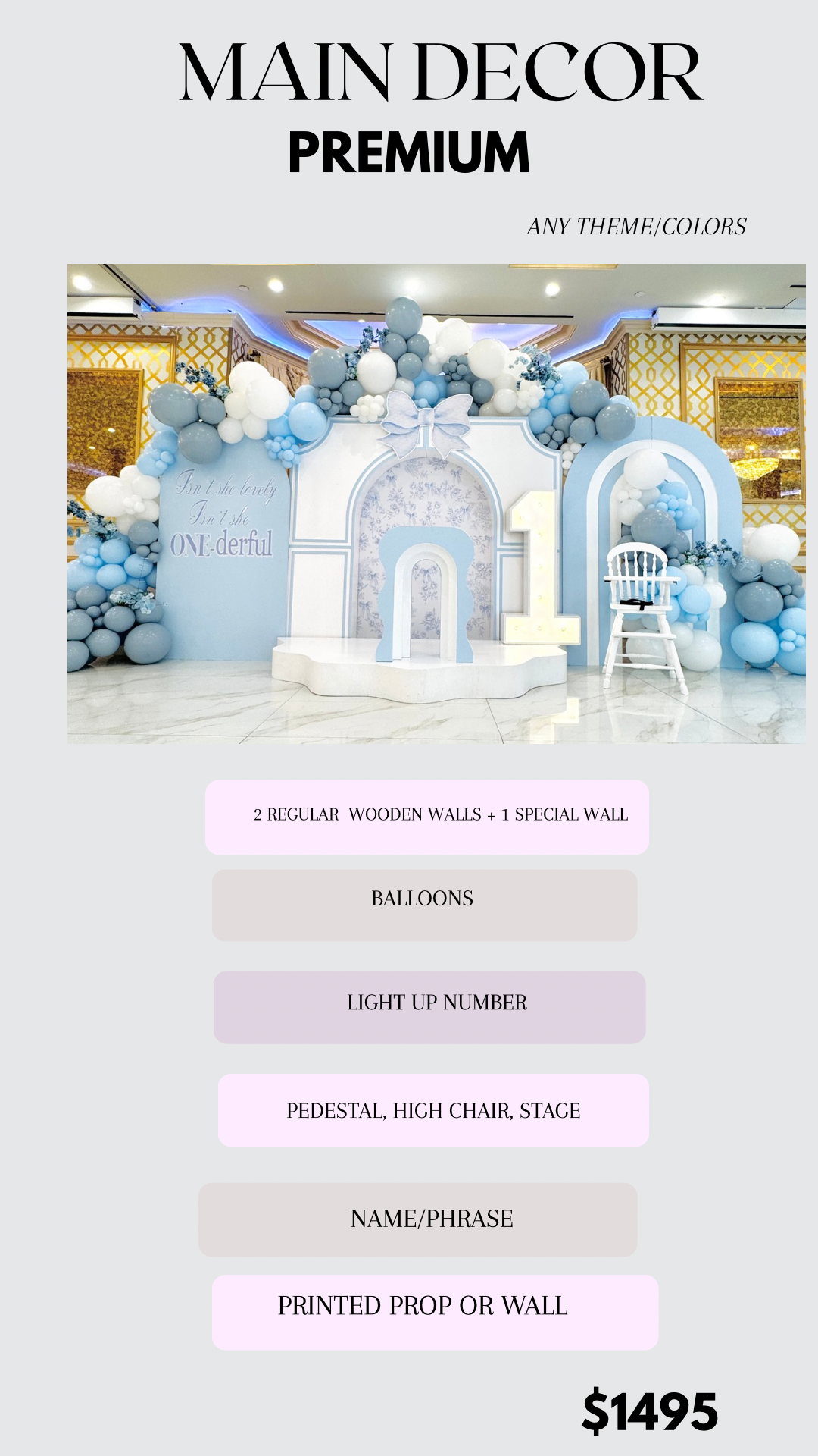 PREMIUM MAIN DECOR