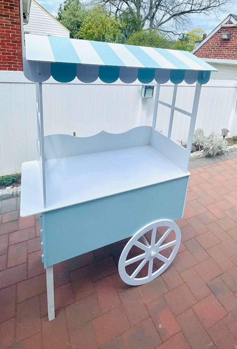 BABY BLUE CANDY CART